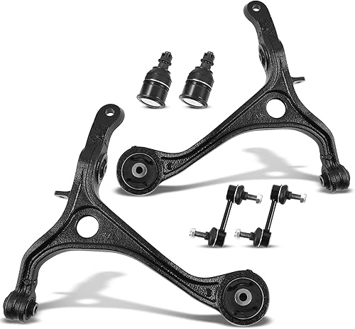 AUTOSAVER88 Kit de suspensión delantera compatible con Accord 2003-2007, TSX 2004-2008, con brazo de control, rótula y barra oscilante