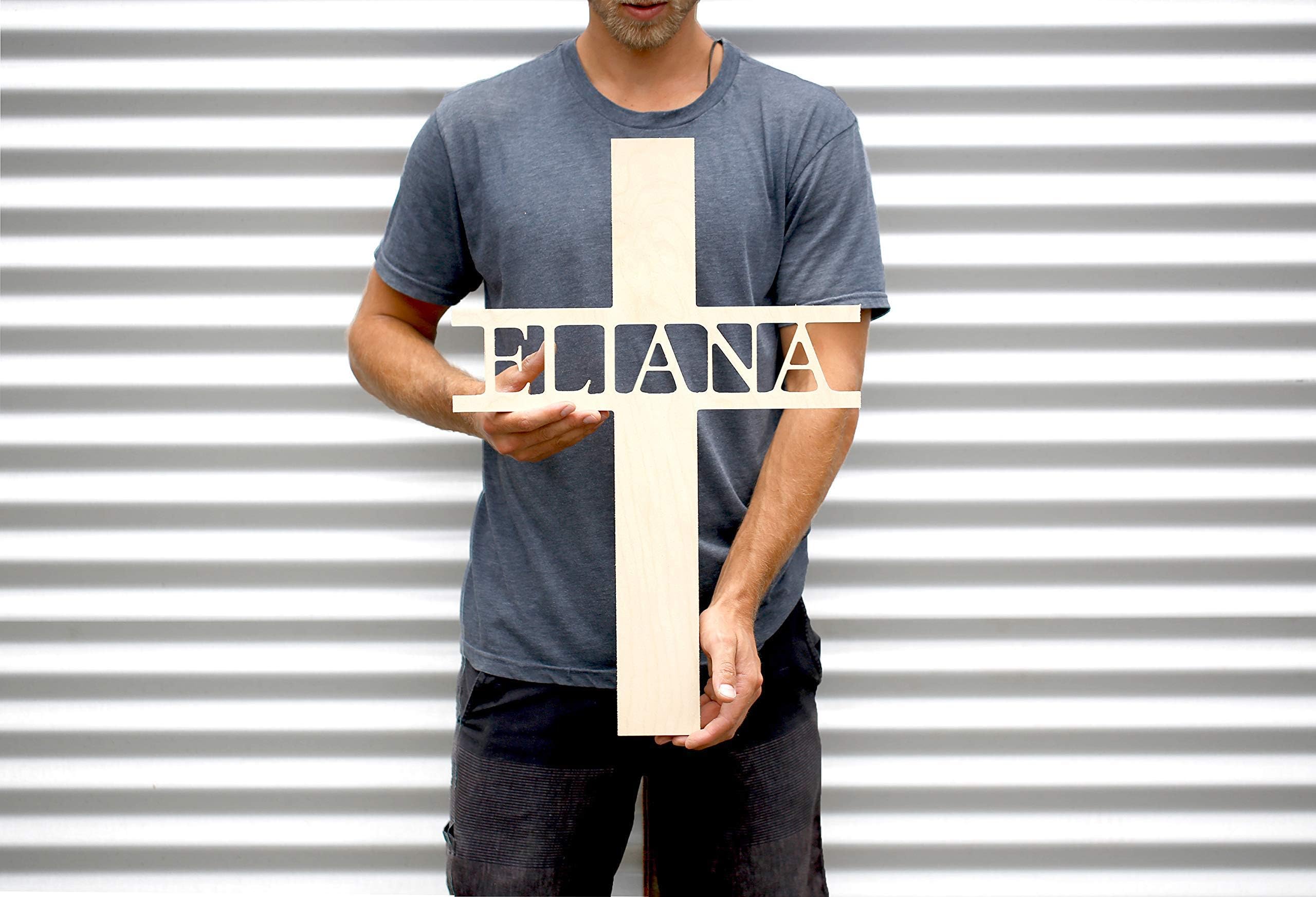 Personalized Wall Cross, First Communion Cross Wall Decor, Wood Cross, Wooden Cross, Wood Cross Wall Decor, Cross for Baptism, Personalized Baptism Cross, Godparents, Customized Cross