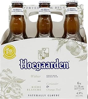 HOEGAARDEN Wit Bier Blanche, 6 pk, 11.2 oz