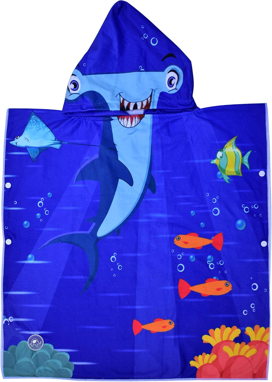 Elite Trend Soft Baby Bath Towel Beach Towel Bathrobe for Kids 1-7 Years
