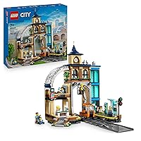 LEGO City Stazione Centrale - con Veicolo Giocattolo di Manutenzione