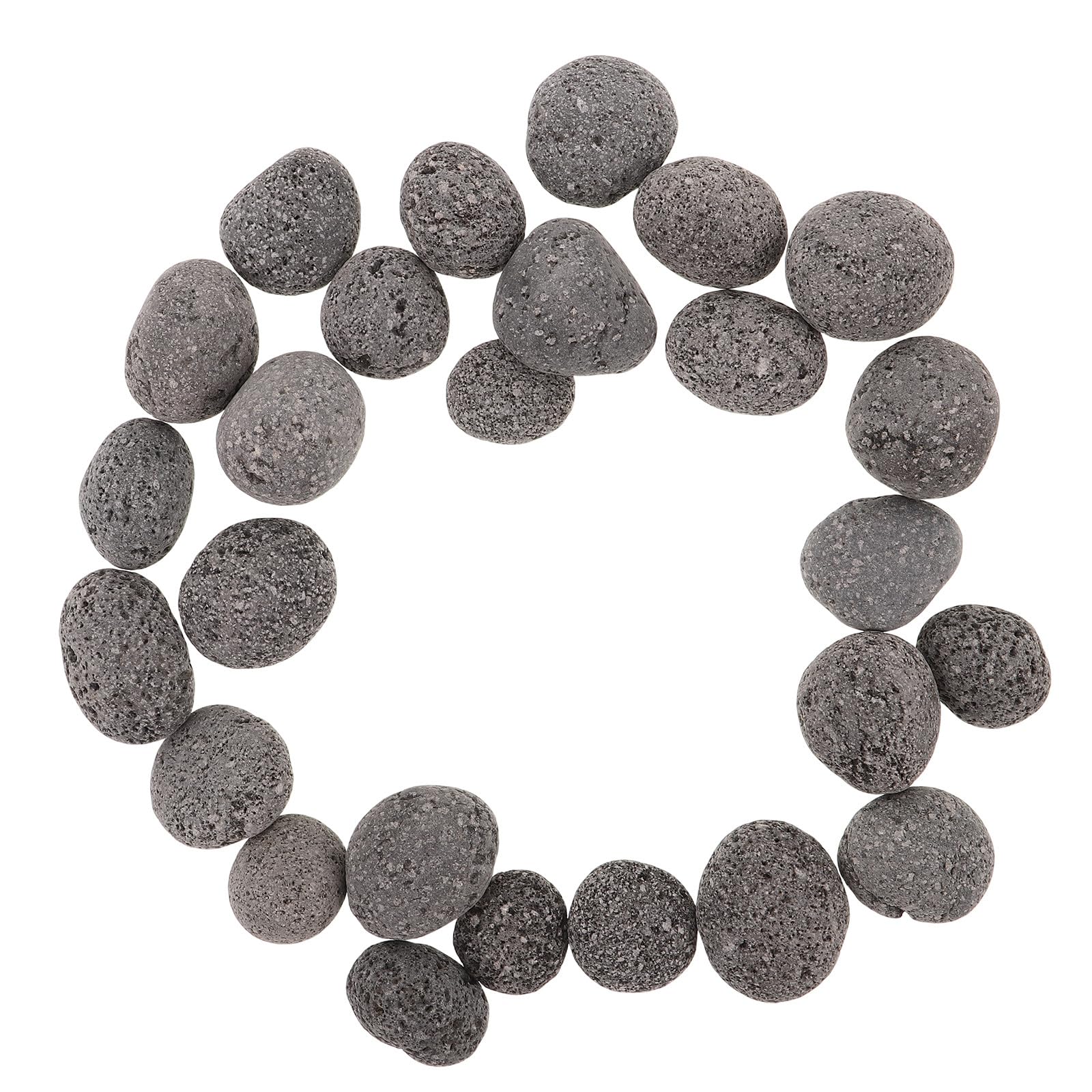 Heizsteine und Universeller Kompatibilität Beutel 1 Kg aus Natürlichem Stein mit Mineralreicher Zusammensetzung für Saunaofen für Dampfbad und Innenbereich