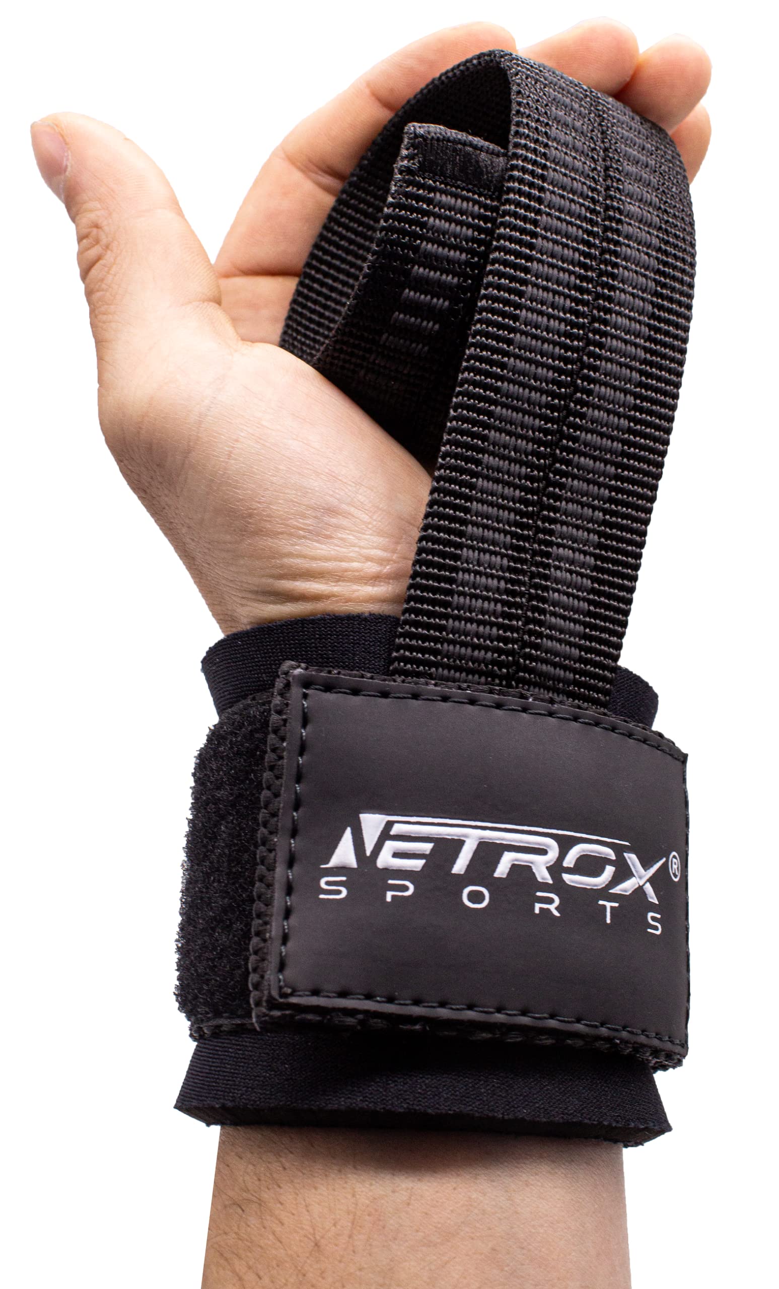 Sangles De Traction Lot De 2 - Aide à La Préhension Pour Soulevé De Terre, Tractions, Musculation - Hommes & Femmes - Rembourrées Et Réglables Velcro