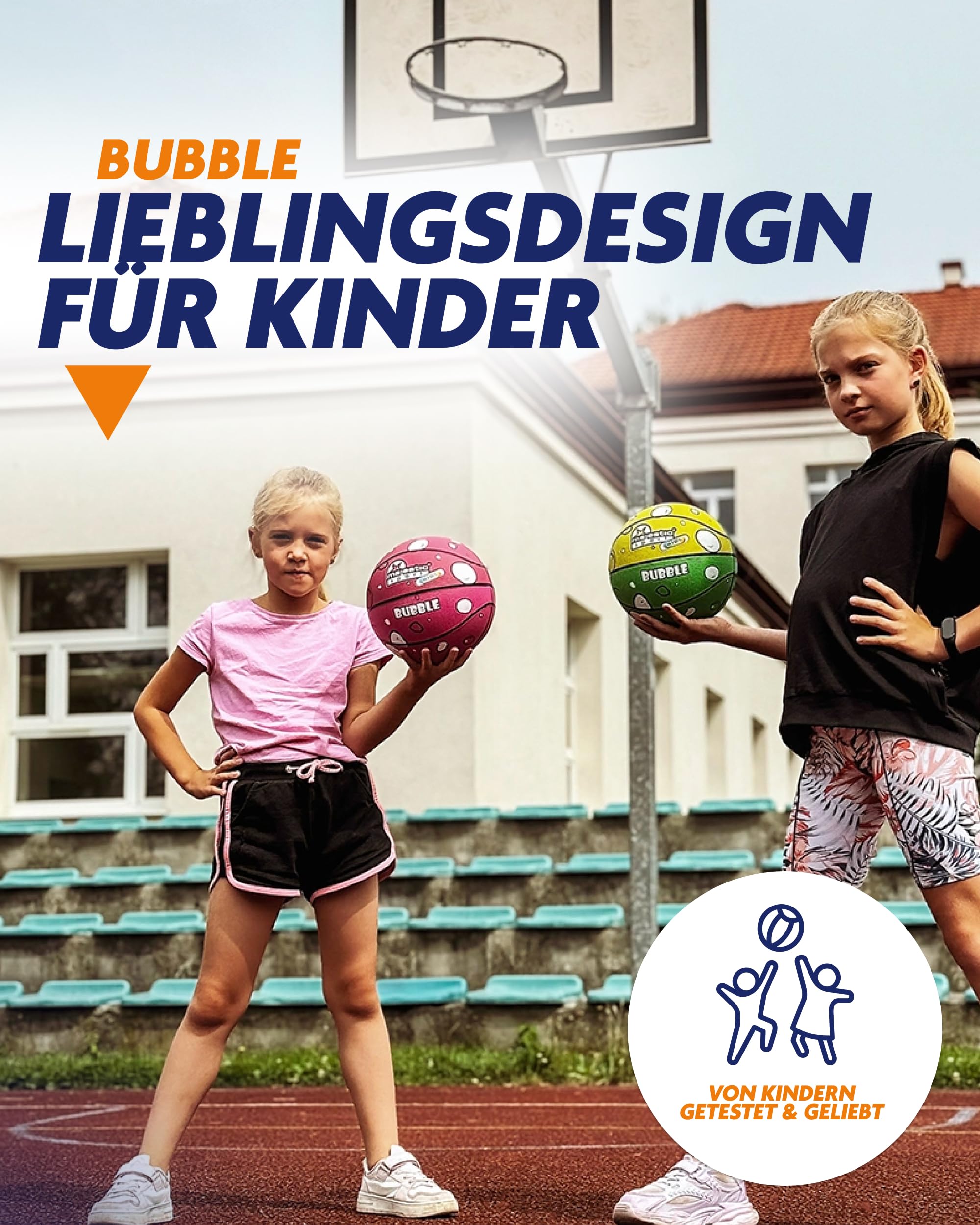 Basketbälle größe #4#5#6#7 für Kinder, Jugendliche and Erwachsen, Basketball Outdoor Indoor, mit griffiger Oberfläche