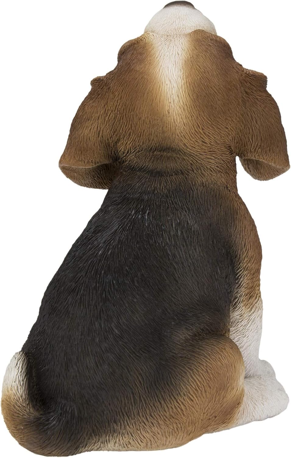 Unknown1 Howling Beagle Puppy Statue Multi Color Polyresin, Multicolor, Medium