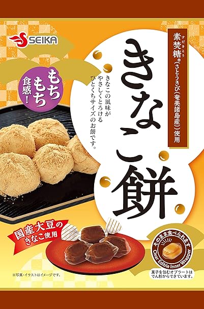 Amazon Co Jp セイカ食品 きなこ餅 1g 4個 食品 飲料 お酒