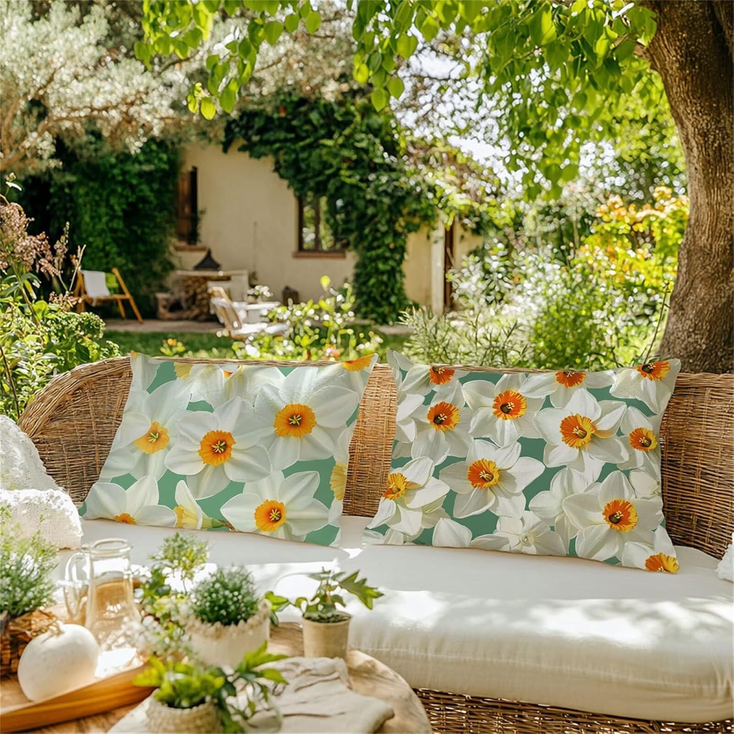 屋外用クッションカバー 80 x 80 CM 4個セット オレンジ色 装飾靠枕 防水 両面印刷 花 クッションカバー おしゃれ 屋外 クッションカバー  80x80CM 4 セット 色 スクエア 座布団カバー 木 両面印刷 装飾靠枕防水亜麻 隠しファスナー付き屋外の庭 クッションカバー 80 x 80  ... クッションカバー花 80x100 cm 防水 ベルベット アウトドア クッション 長方形 2枚 両面プリント枕カバー 隠しファスナー