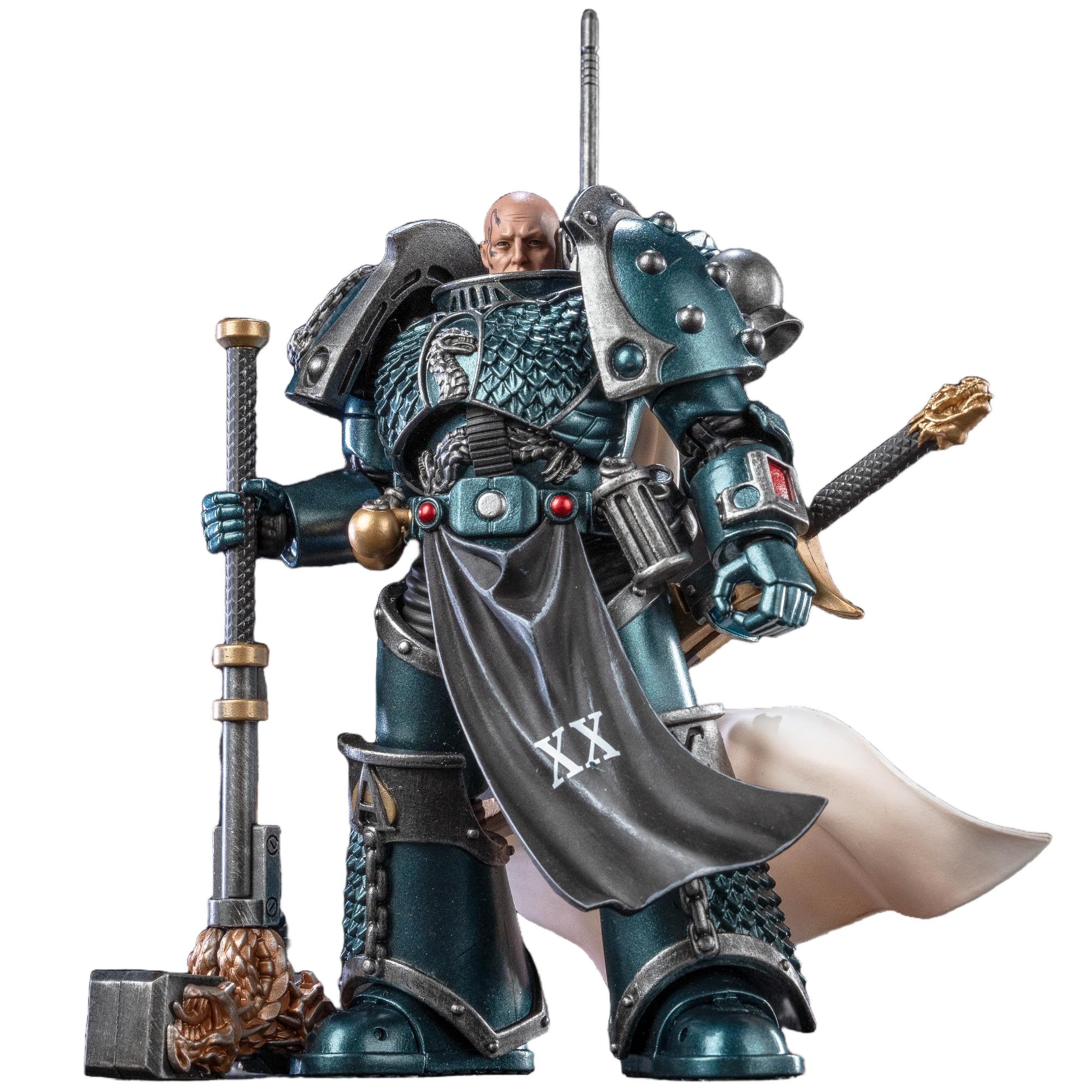 TOYVERSE JOYTOY 1/18 Warhammer The Horus Heresy Action Figure, Alpha Legion Harrowmaster Armillus Dynat, Movable Joints Character Model — image 1