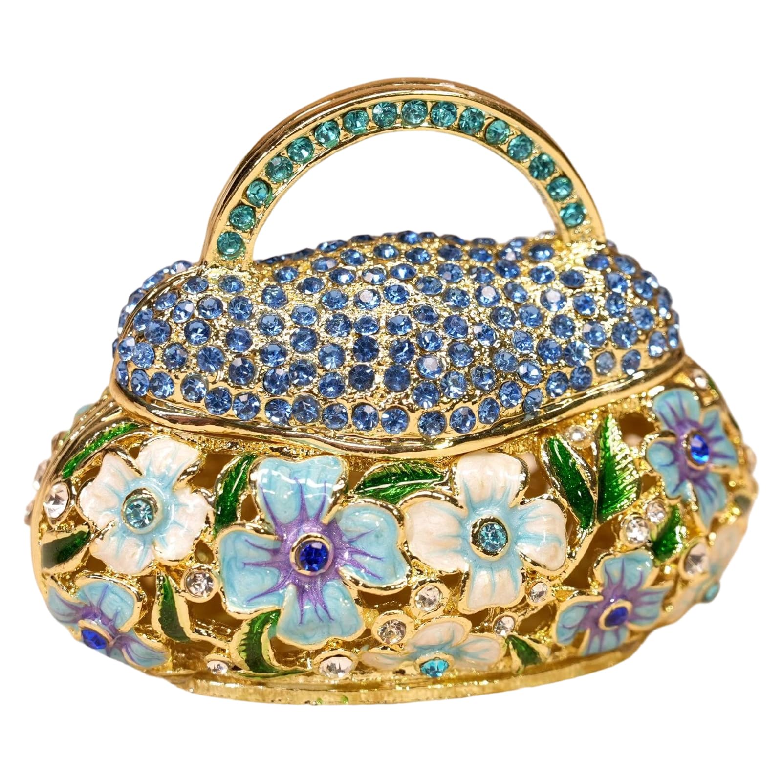 MCAOAL Artistic Seven Jewelry Holder Storage Container for Small Items Cultural Tradition Handcraft