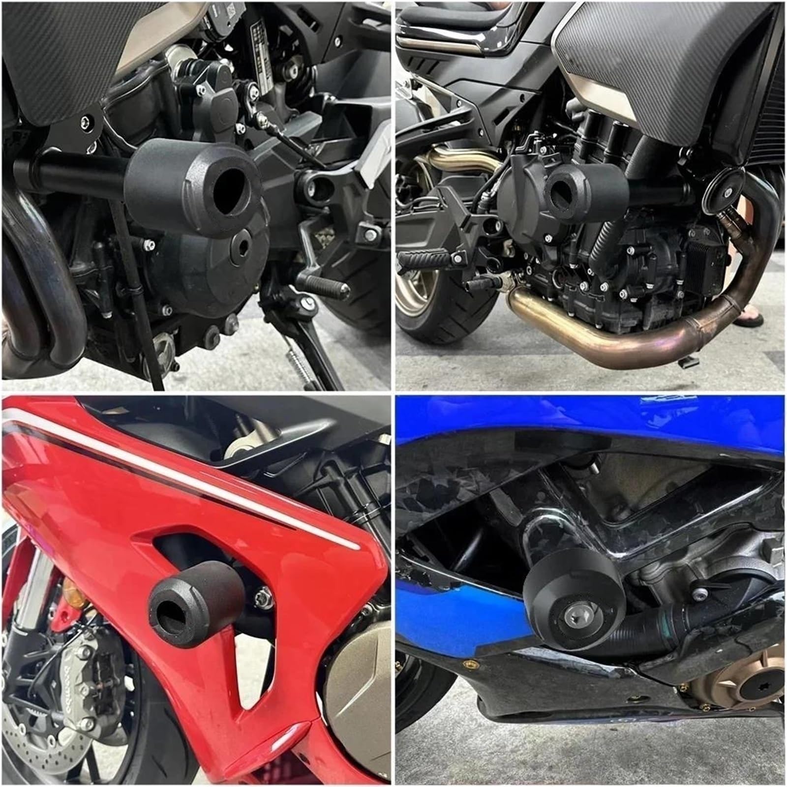 Zabezpieczenie przed upadkiem Osłona Ramy Motocykla Przed Upadkiem Owiewki Crash Pad Do Kawasaki Ninja650 Urban Tourer Performance 17-23 Uaktualnij akcesoria