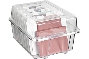 ArtBin Card & Photo Storage Bins with Patented Super Seal Design