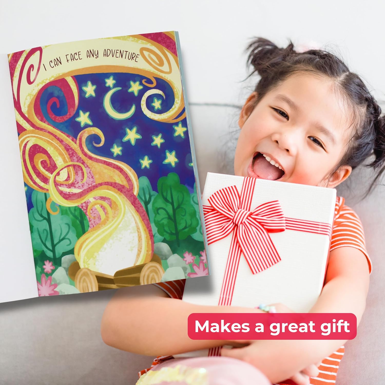 Hopscotch Girls I Can Believe In Me: A Draw The Lines Book for Kids Ages 4-8 & Up 8-12, Empowering Boost Confidence and Calm. Reverse Coloring Book (Hopscotch Girls Activity Books)