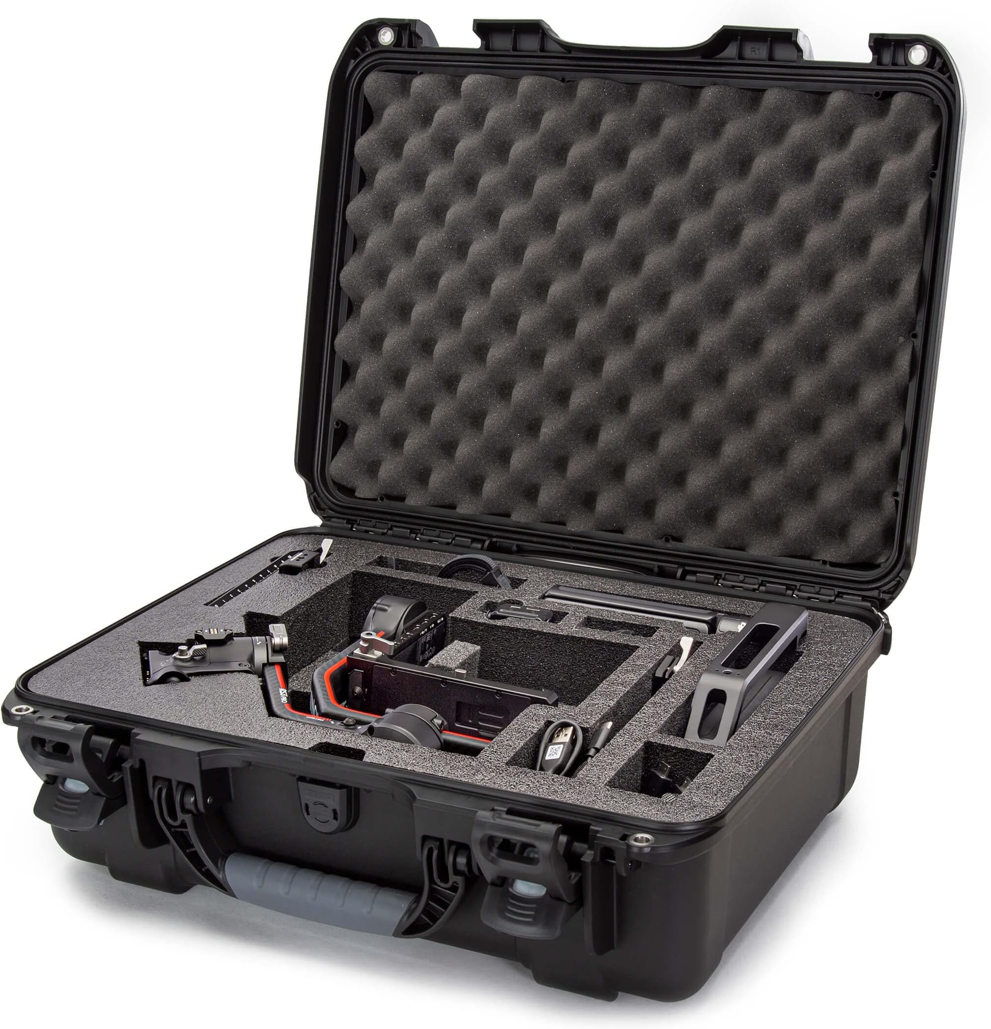 930 Waterproof Hard Case with Custom Insert for The DJI Ronin S3, S3 Combo, S3 PRO, S3 PRO Combo - Black (930S-080BK-0A0-C0634)