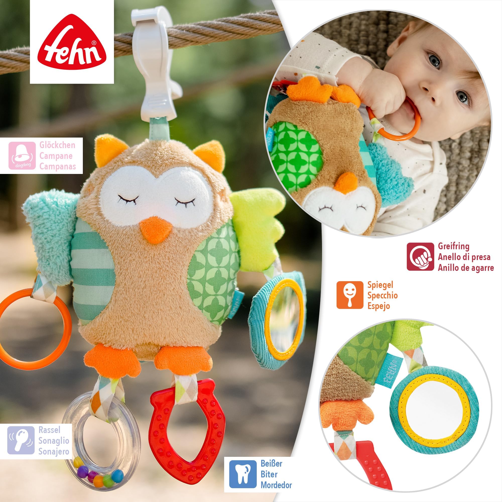 Peluche Chauve-Souris Jouet De Développement Moteur À