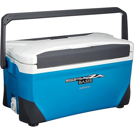 Amazon シマノ Shimano クーラーボックス 25l スペーザ ベイシスuc 025m 釣り用 アクアブルー シマノ Shimano クーラーボックス