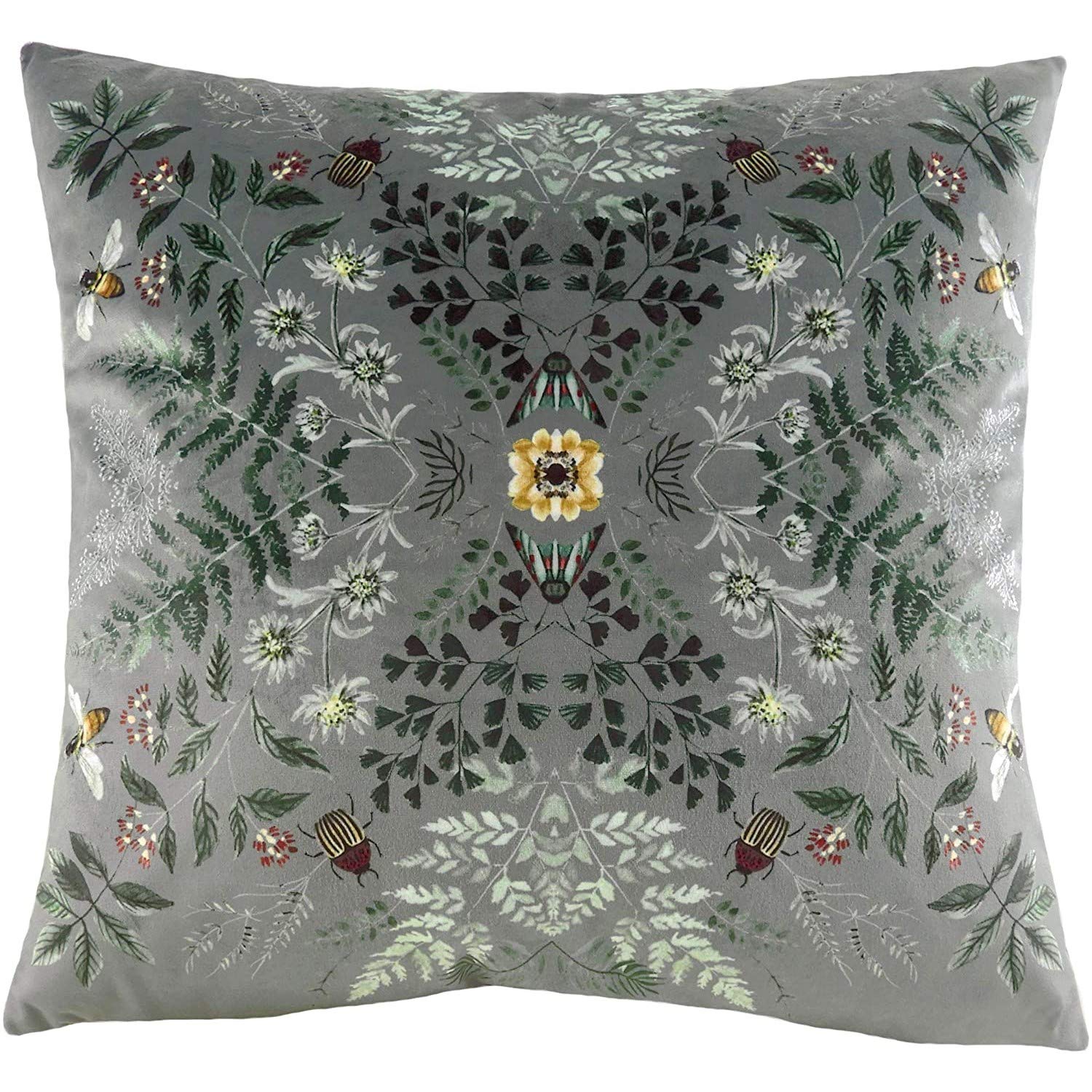 Furn. Multi Evans Lichfield Eden Mirror Cushion Cover, 43 X 43Cm