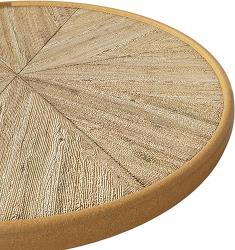 Miniatura 6 de Wooden End Tables Retro Side Table French Country Accent Coffee Side Table Modern Small Round Tea Table Pedestal Side End Table for Living Room