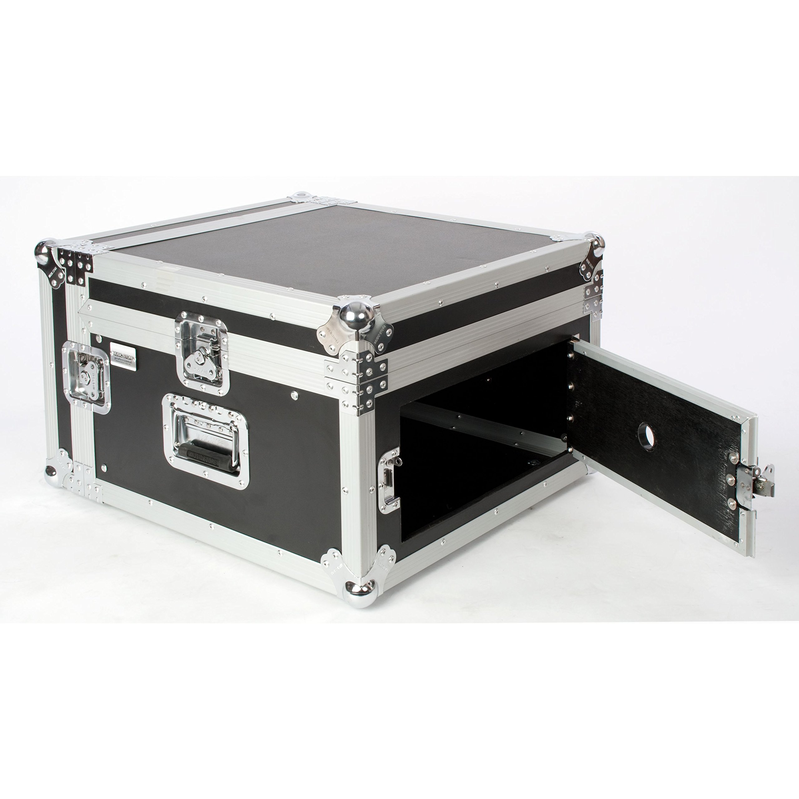 MUSIC STORE 19" Winkel Pro Case 10HE + 4HE mit Serviceklappe