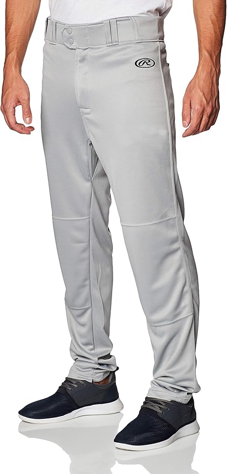 Pantaloni Da Baseball Rawlings Uomo - Taglio Dritto, 100% Poliestere Elasticizzato - Foto 12