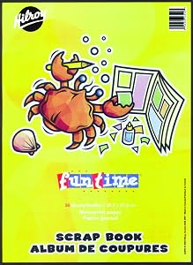 Hilroy Funtime 26590 Scrapbook, 15x11-Inch, Newsprint-Sheets, 36-Sheet