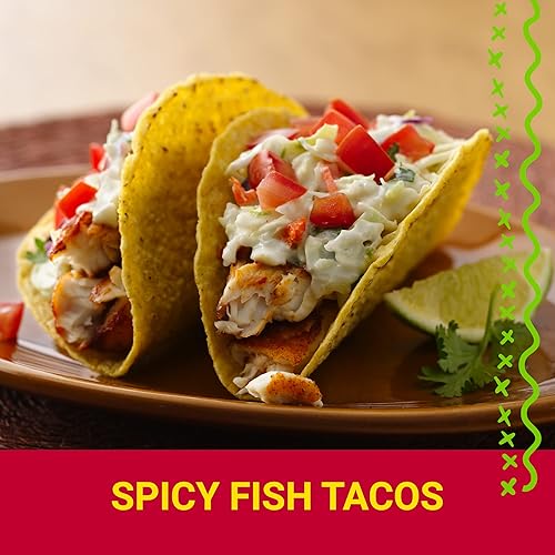 Miniatura 7 de Old El Paso Kit de cena de tacos crujientes con cáscaras de taco, salsa de tacos suave y mezcla de condimentos, preparación fácil de comidas, 12