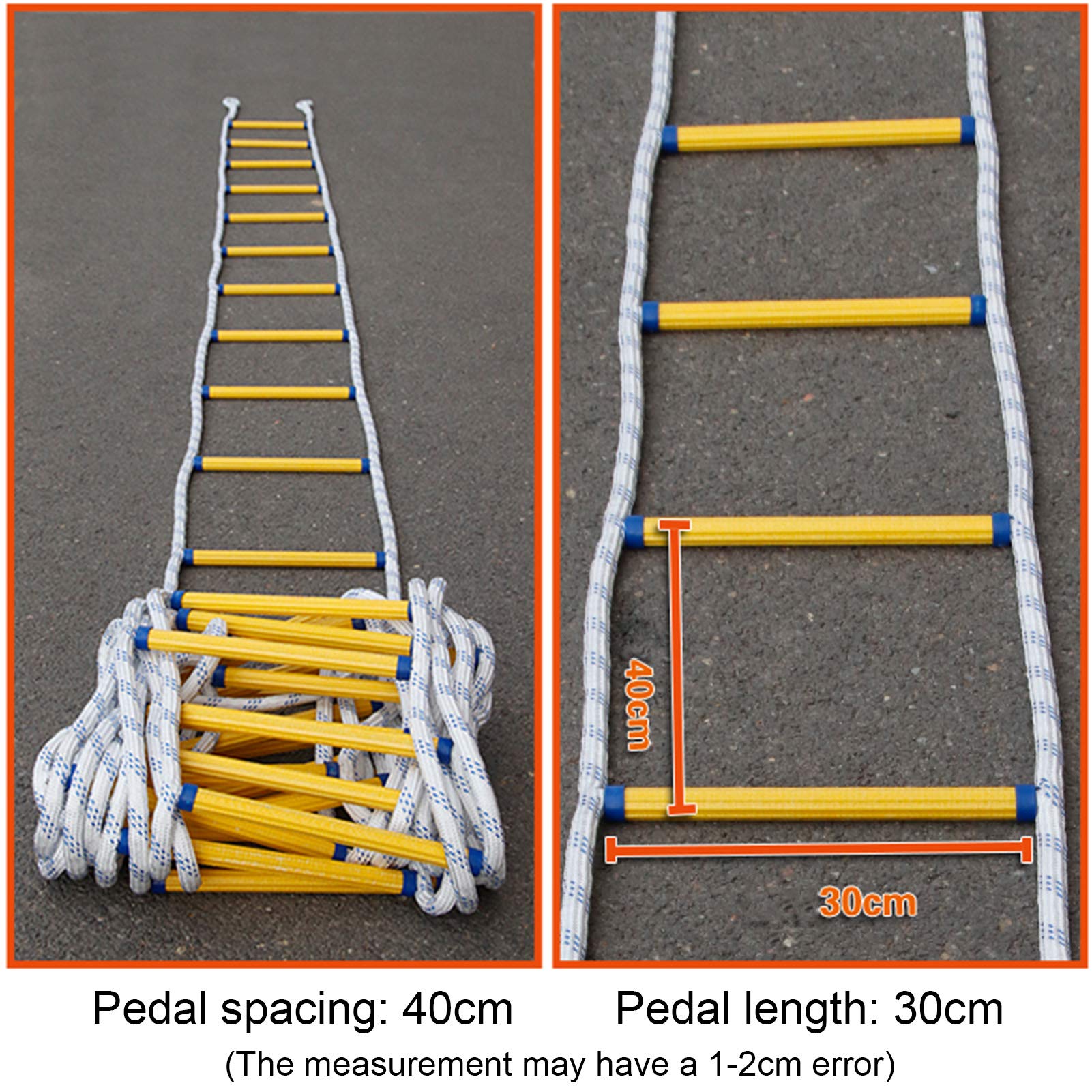 Kratos reddingsladder / touwladder 6m FA7002906 Kratos reddingsladder / touwladder 6m FA7002906