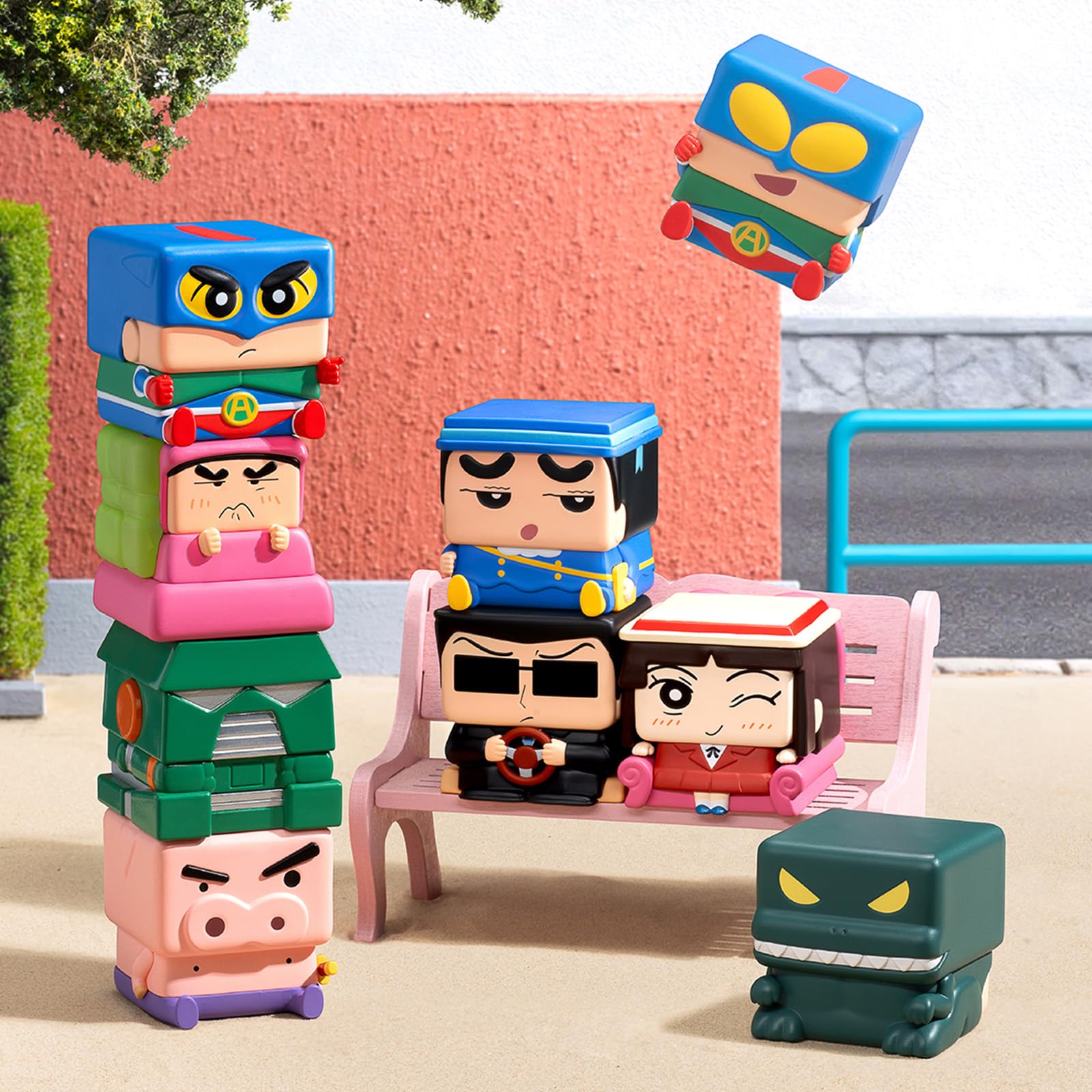 Amazon | POP MART クレヨンしんちゃん POP CUBE-3 シリーズ【1ピース
