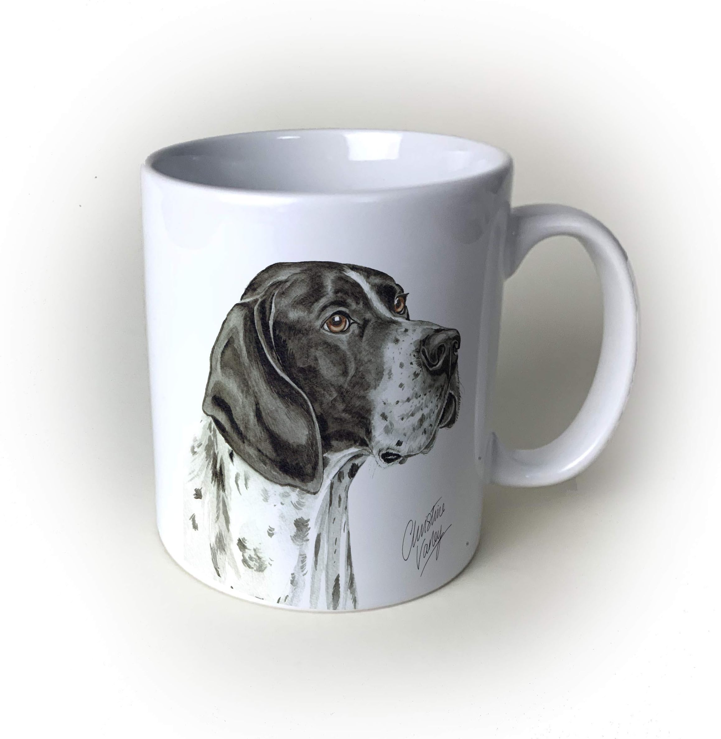 WaggyDogz English Pointer Dog Ceramic Mug (CMG-251)