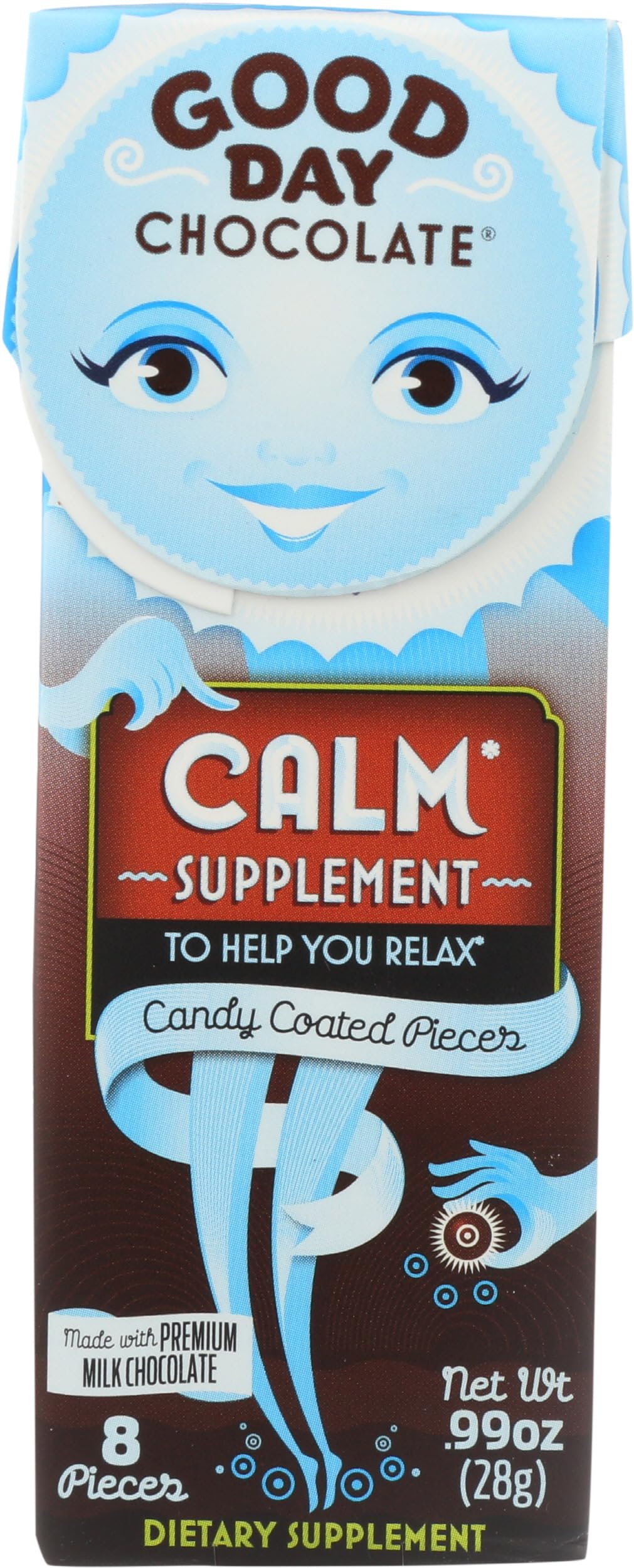 Good Day Chocolate Calm Supplement 8ct