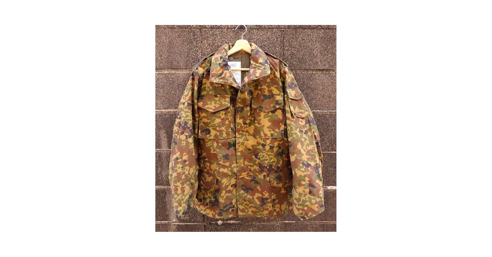 Amazon.co.jp: 笠俊商店 M65ジャケット 陸上自衛隊秋冬迷彩ver