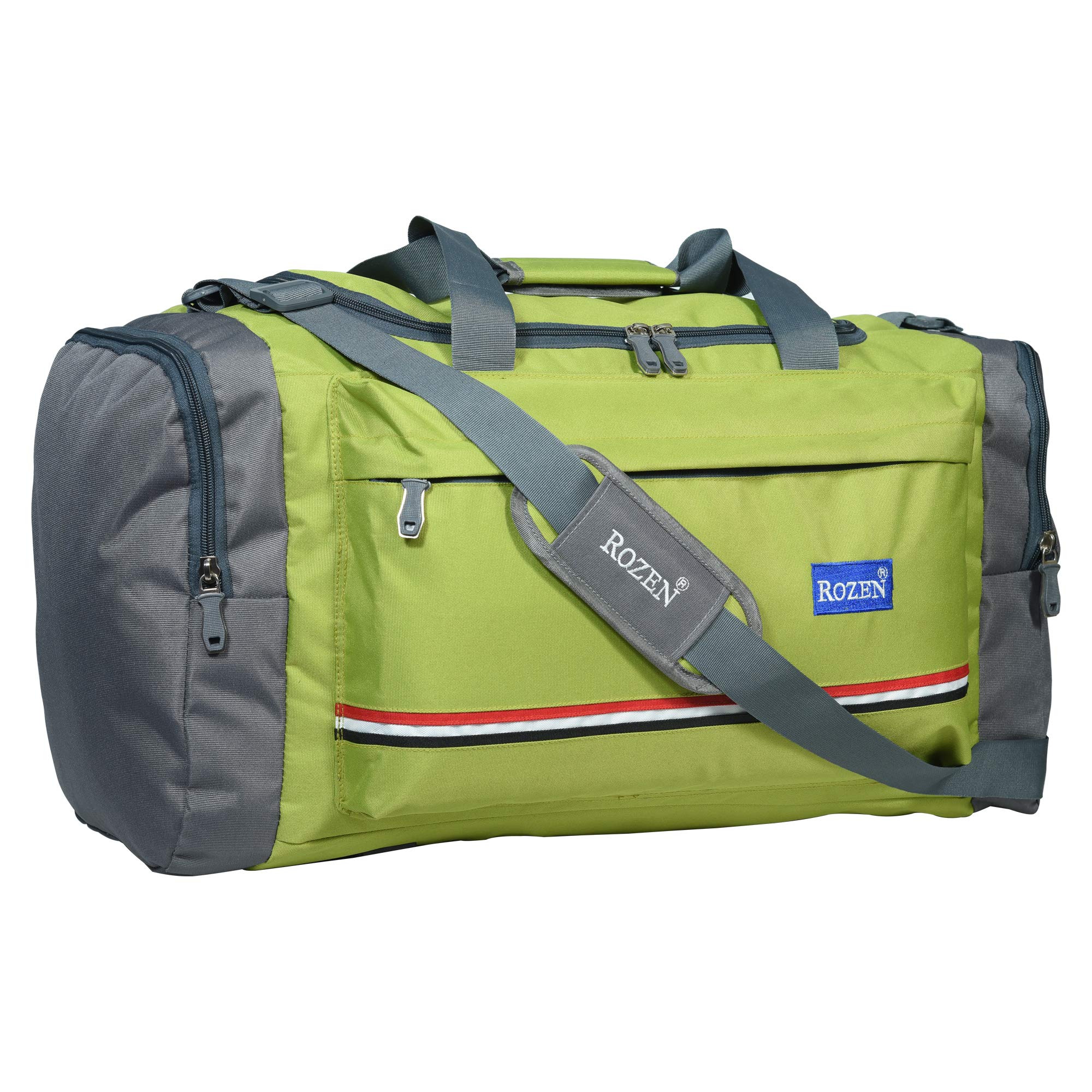 polyester 30 cms duffle bag(roz-701_green)