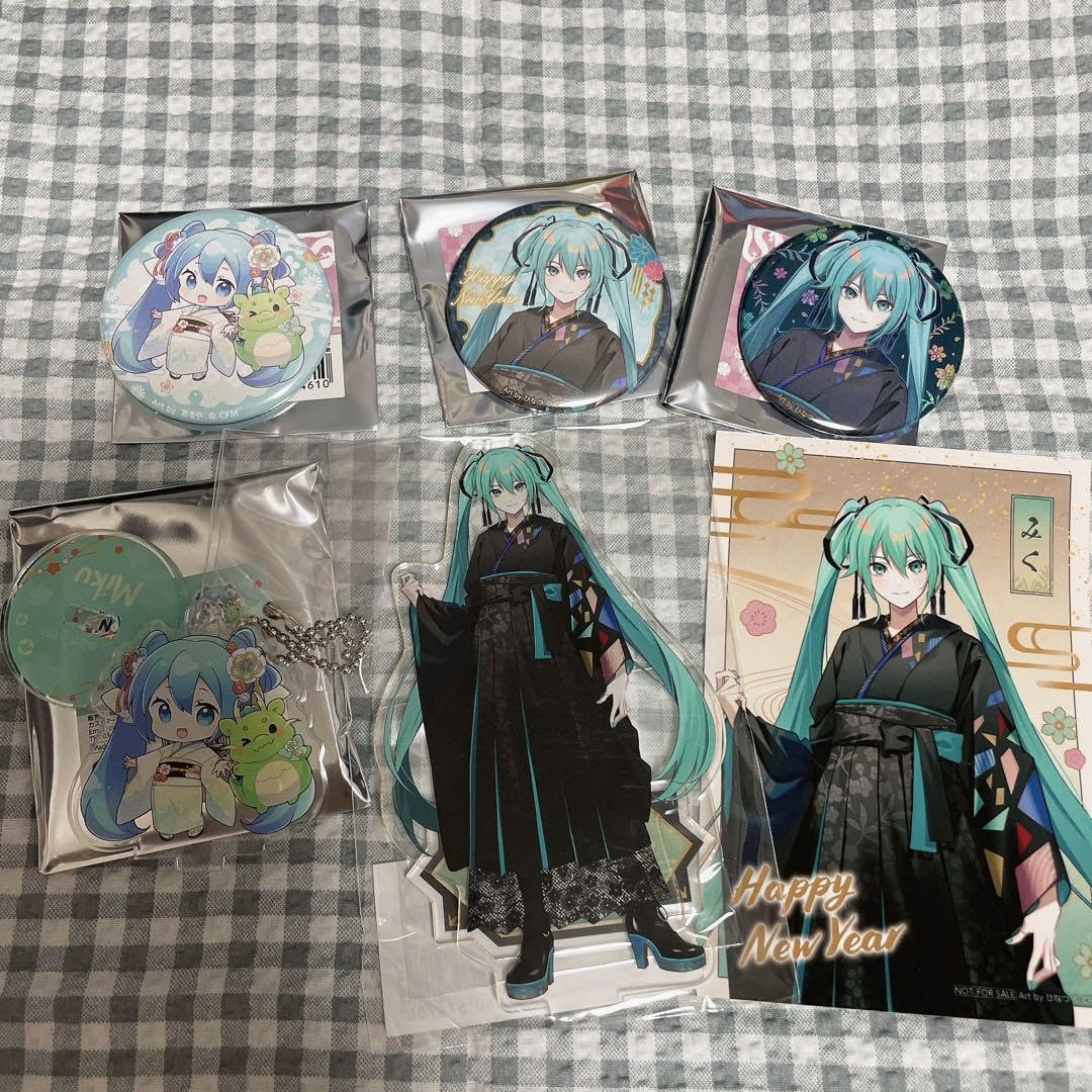 Amazon.co.jp: ミク New Year SHOP 2024ココラボ 589BII : おもちゃ