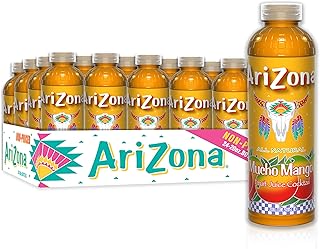 AriZona Mucho Mango Juice Drink, 20 Fl Oz (Pack of 24)