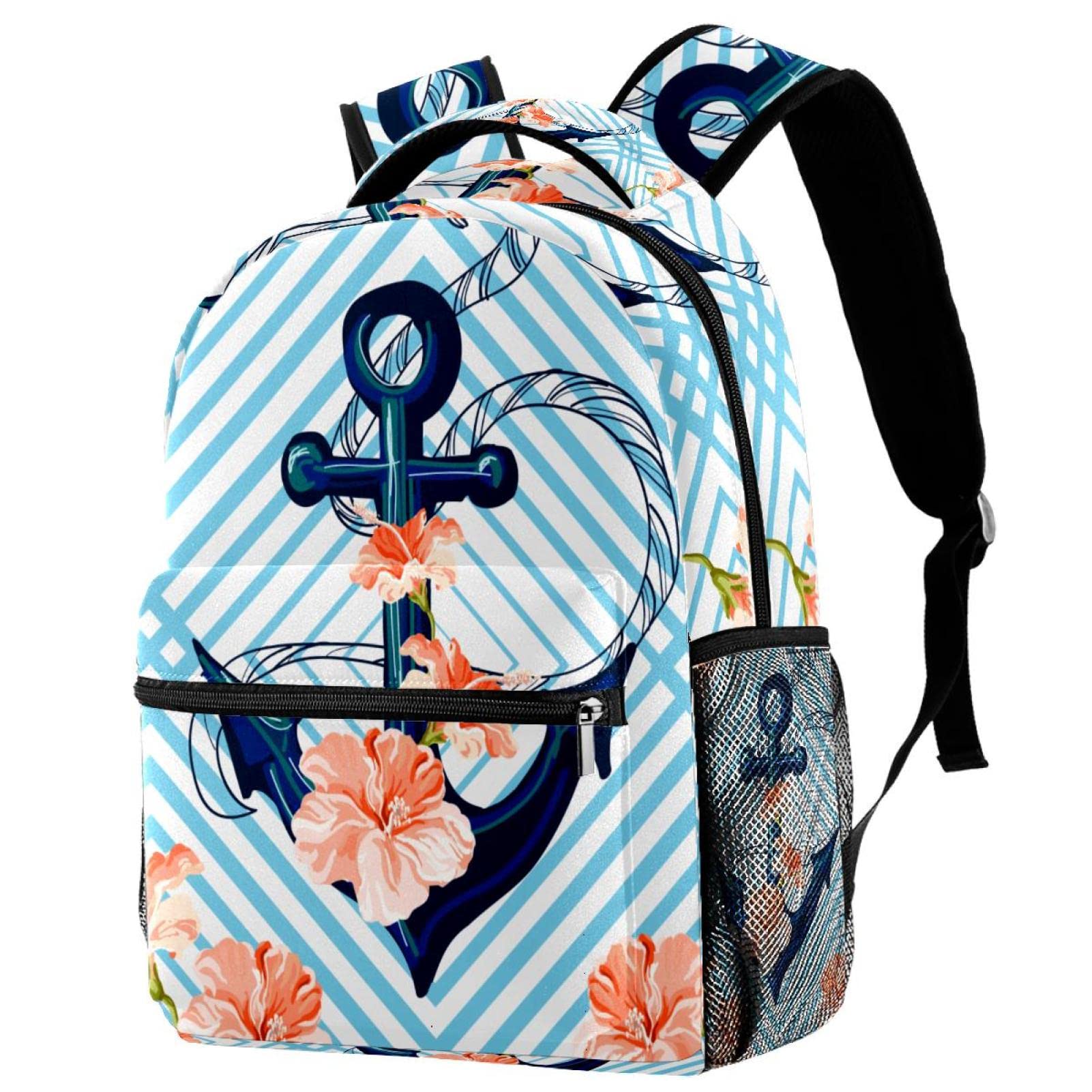 Sac à dos voyage contre le désordre avec porte-bouteille ergonomique - 7