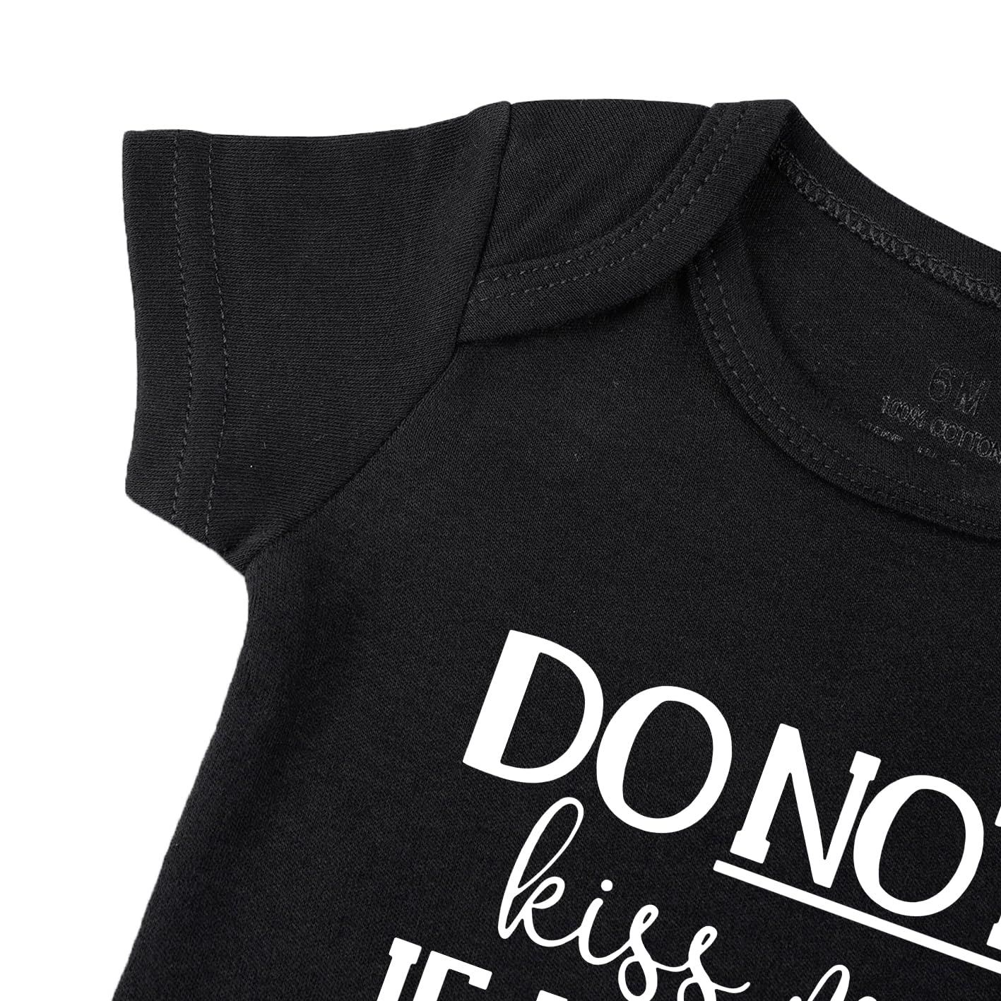 Funny Baby Bodysuit Nacho Baby Infant Newborn Do Not Kissme If Im Nacho Unisex Romper