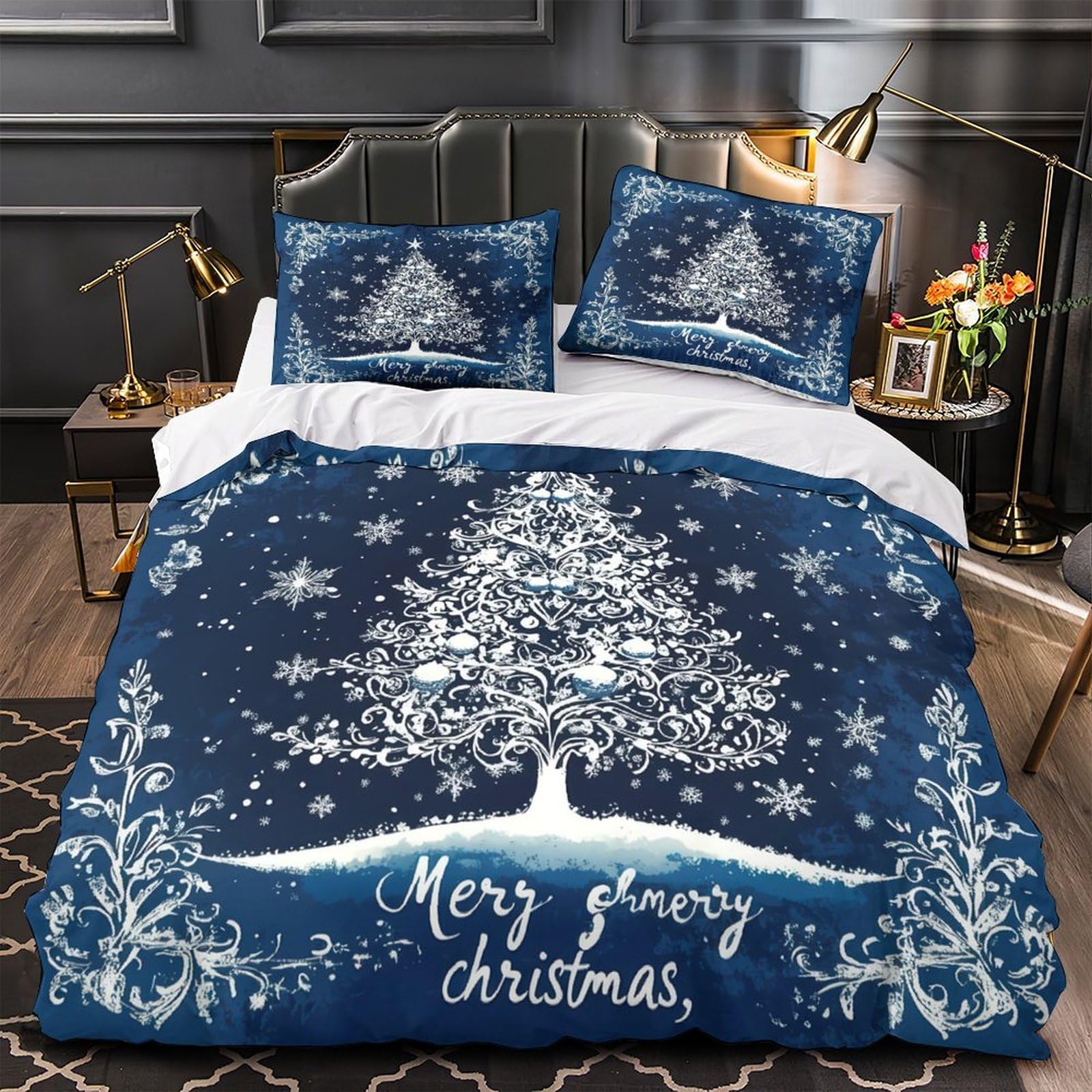Housse de couette 200x200 anti acarien avec fermeture éclair éclair