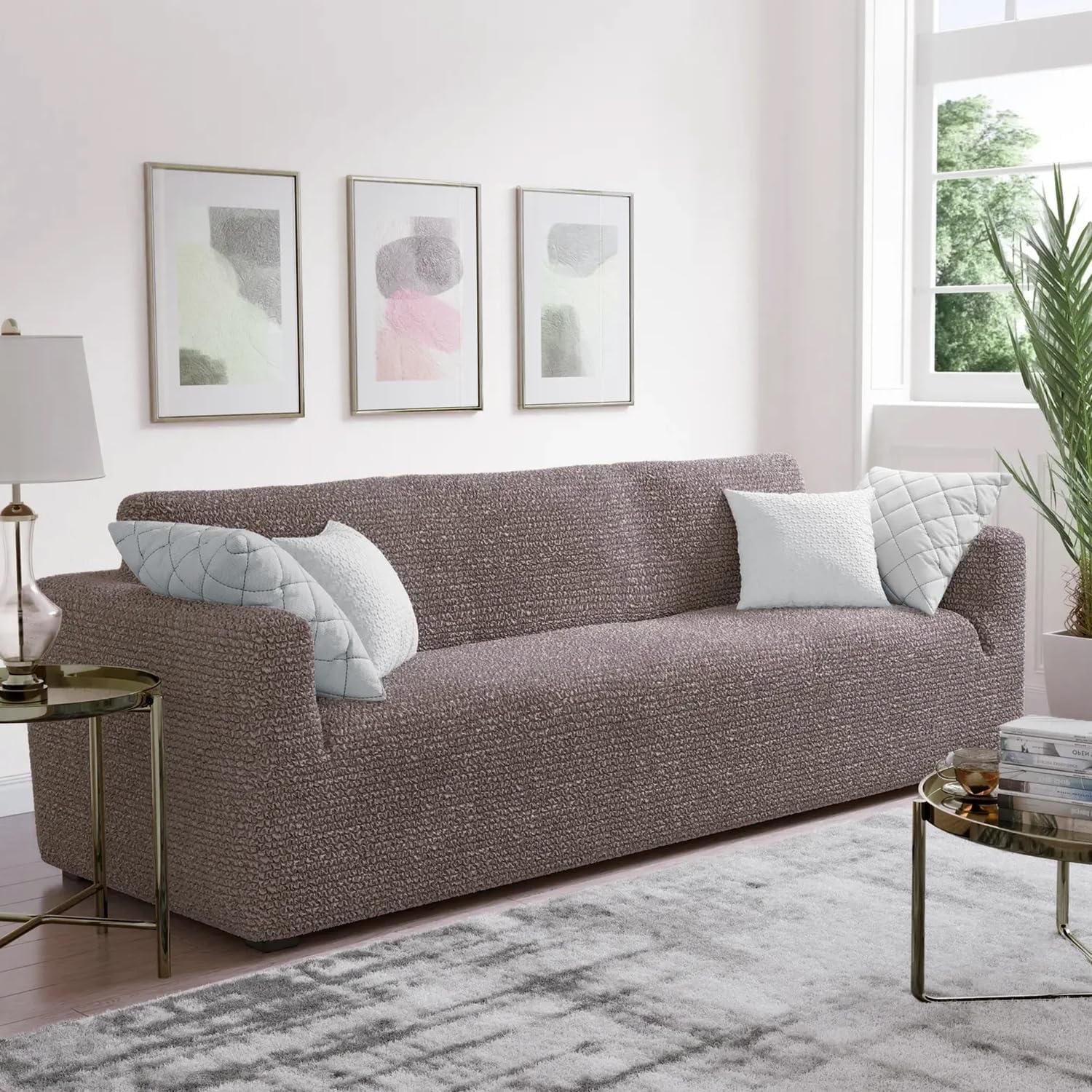 Bellissima Sofa Covers - Luxury Microfiber Slipcover -2