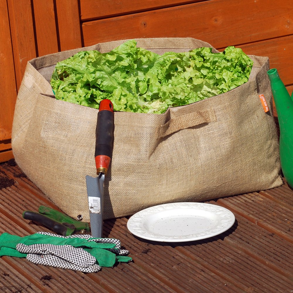 Kingfisher Premium Jute Salad Planter Grow Bag
