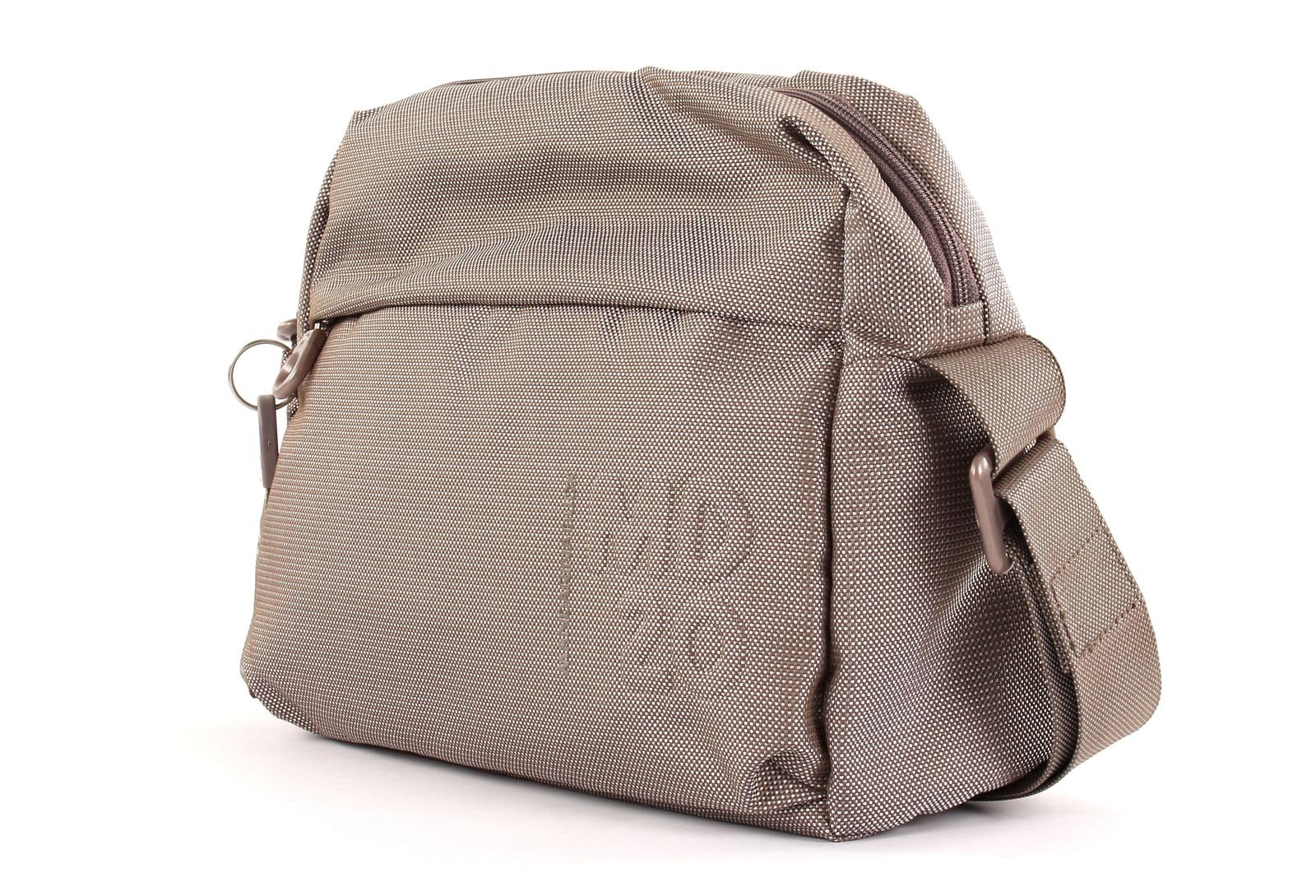 Mandarina Duck Md 20 P10QMTV8, Bolso Bandolera, Mujer, Beige (Taupe), 28x20.5x11 (L x H x W)