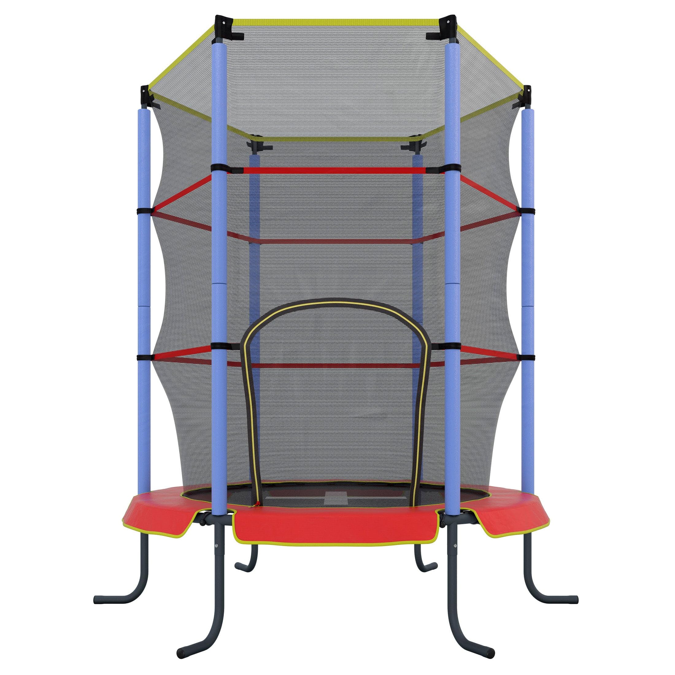 Ultrasport Trampolin Ø140/183/244/305/366/427cm,Cama Elástica Jardín Red Seguridad,Probado por TÜV Rheinland +GS,Cama elástica Infantil,Juego Completo,Red de Seguridad