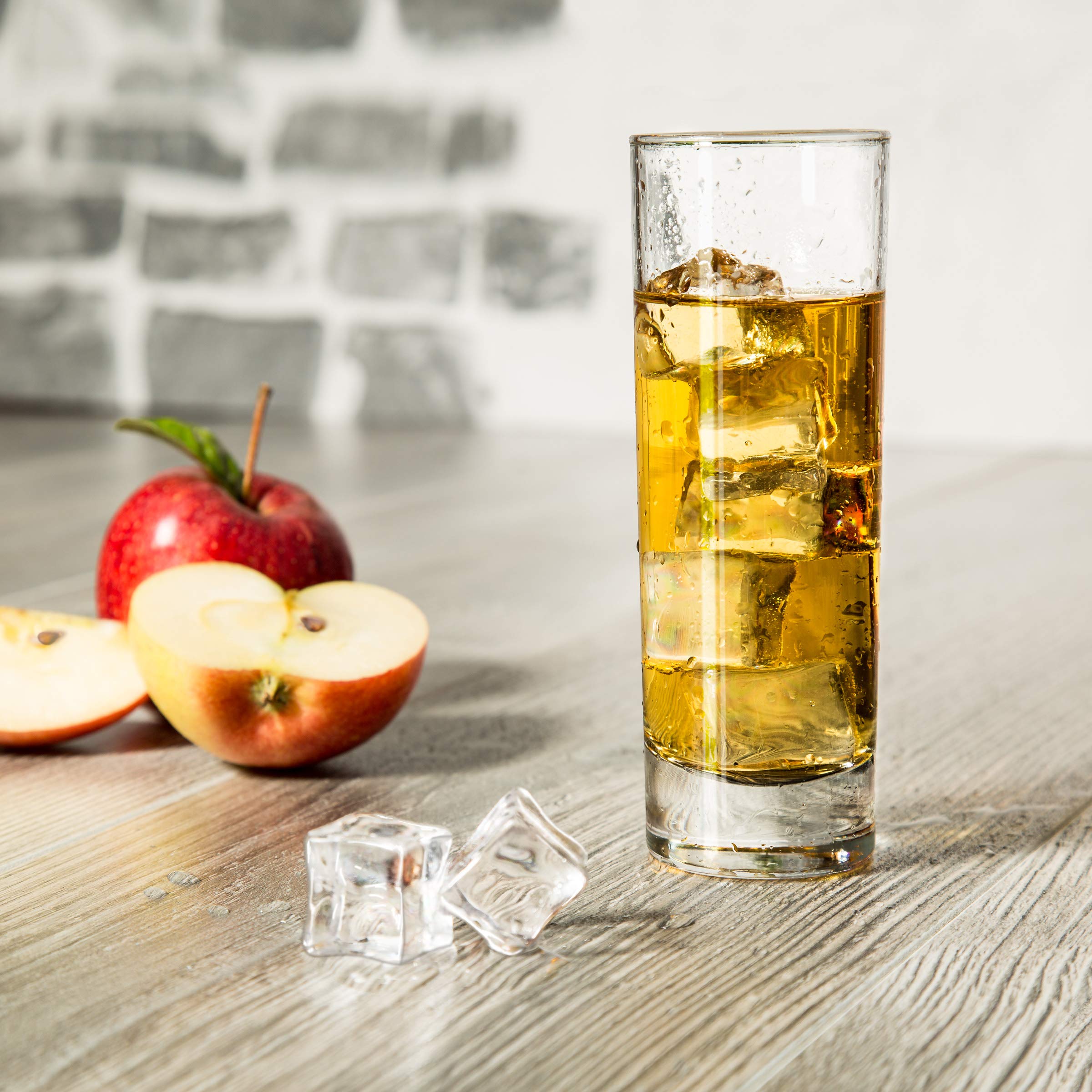 Długi napój, woda, szklanki ouzo, 22 cl, klasyczne, szkło, opakowanie 6 sztuk