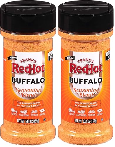 Frank's RedHot Buffalo Seasoning Blend, 5.61 oz (paquete de 2)