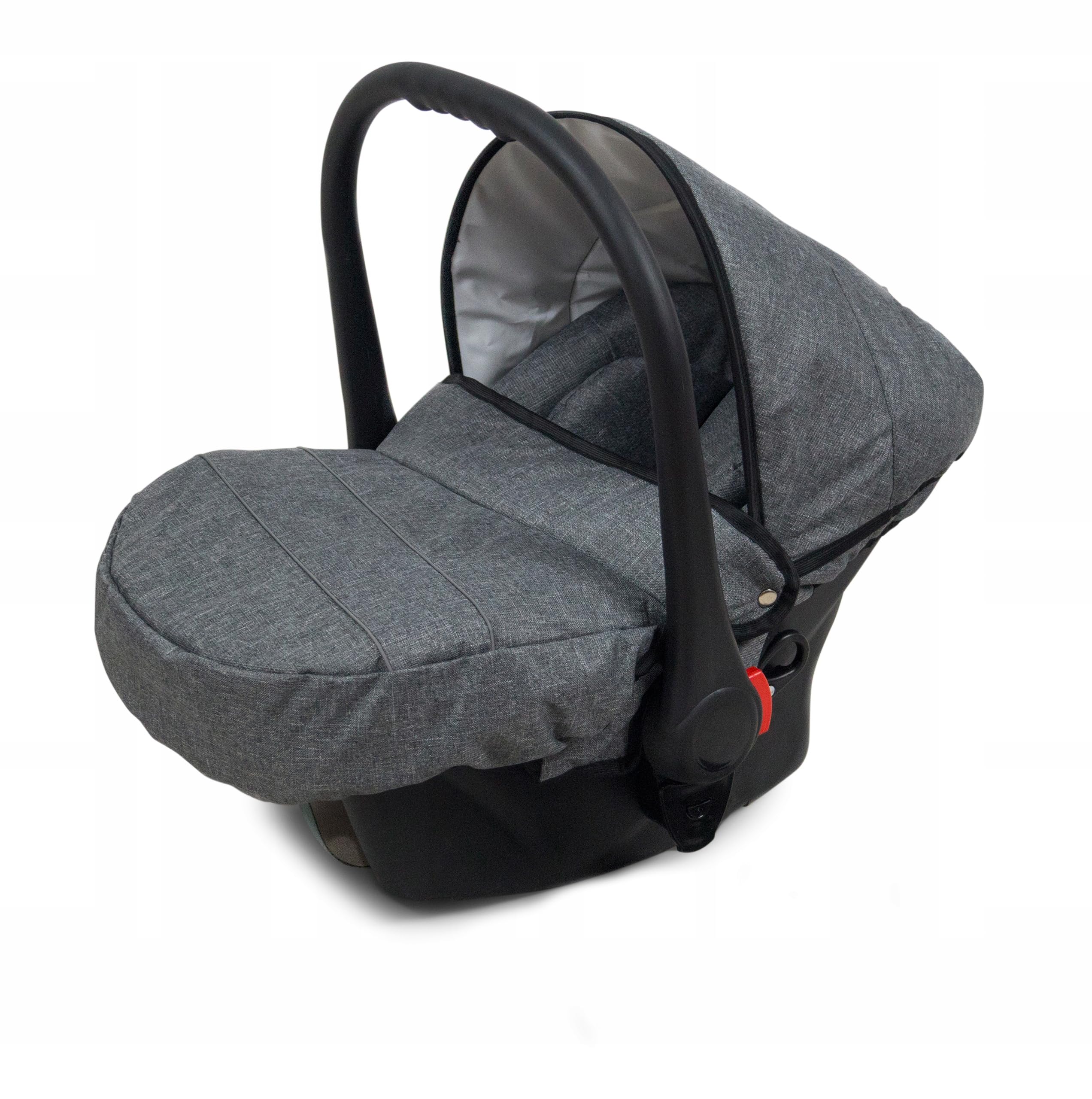 BabyLux® Carrito de Bebé Sistema de Viaje Set 3 en 1 - Aspero - incl. Capazo, Silla de Paseo, Silla Coche - Cochecito - con Bolso cambiador, Cubierta para la lluvia, Mosquitera etc.