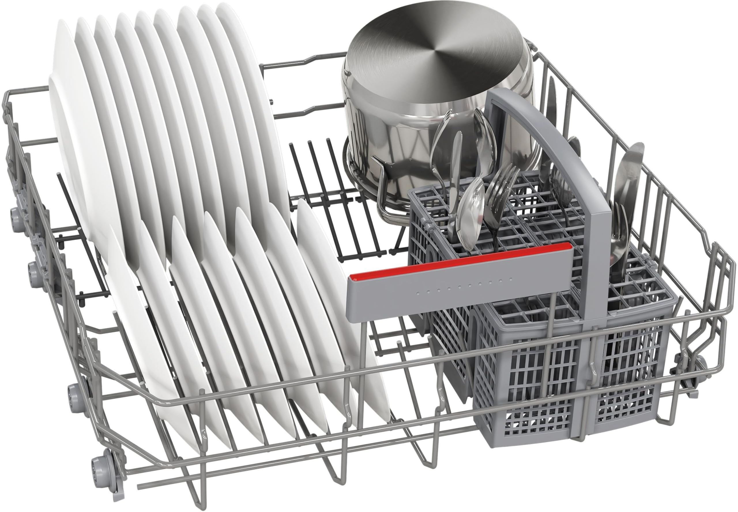 Bosch Serie 4 Smarter Vollintegrierter Geschirrspüler 60 cm SMV4HTX15E | Extra Dry Option, Flexibles VarioFlex-Korbsystem, Silence on Demand via App, Info Light, AquaStop, Exklusiv auf Amazon