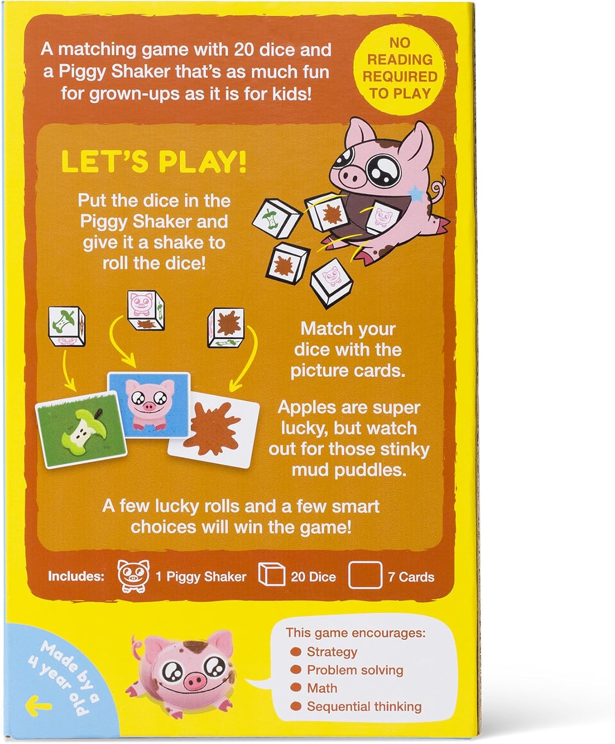 Exploding Kittens Presents You Little Stinker - A Matching Game for Kids - Ages 4+ - 2 to 5 Players- Dice Game for 4-Year-Olds- Family Game Night