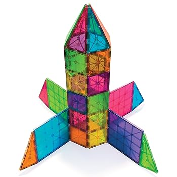 マグナタイル100piece People社 Amazon.com: MAGNA-TILES Classic 100-Piece Magnetic