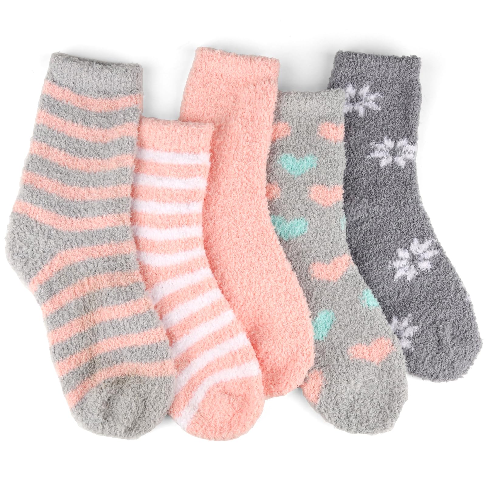 Kuschelsocken Damen 39-42,Flauschige Fuzzy-Socken F Produktbild-Vorschau 5