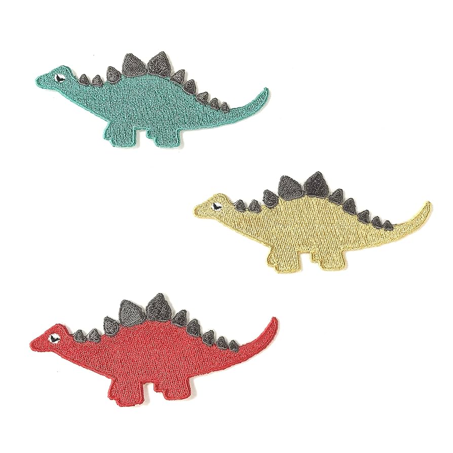 お名前ワッペン★恐竜★ Amazon.co.jp: 恐竜サウルスお名前ワッペン刺繍かわいい(女の子