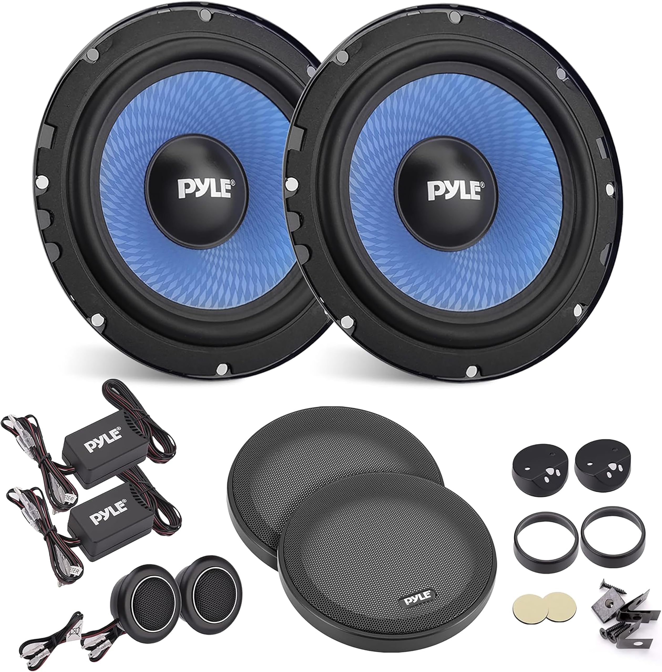 JBL Club 6500C Lautsprecher – Einbauset Für VW T5 Transporter (2003–2015) | 360 Watt, 165 Mm, 2-Wege