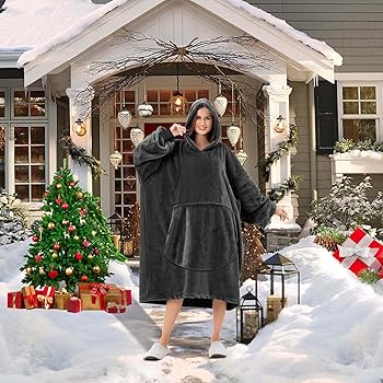 Amazon.com: FestiCorp Oversized Blanket Hoodie for Adults